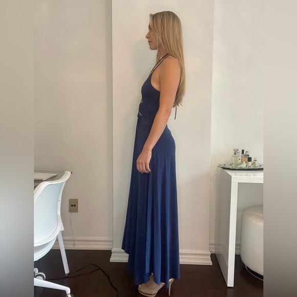 ALC Kaylyn Jersey maxi-dress Riviera - Picture 2 of 7